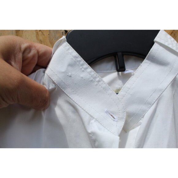 Comfort Rider Equestrian Shirt Unisex 10 Button Front Horse Riding Long Sleeve - Picture 4 of 7